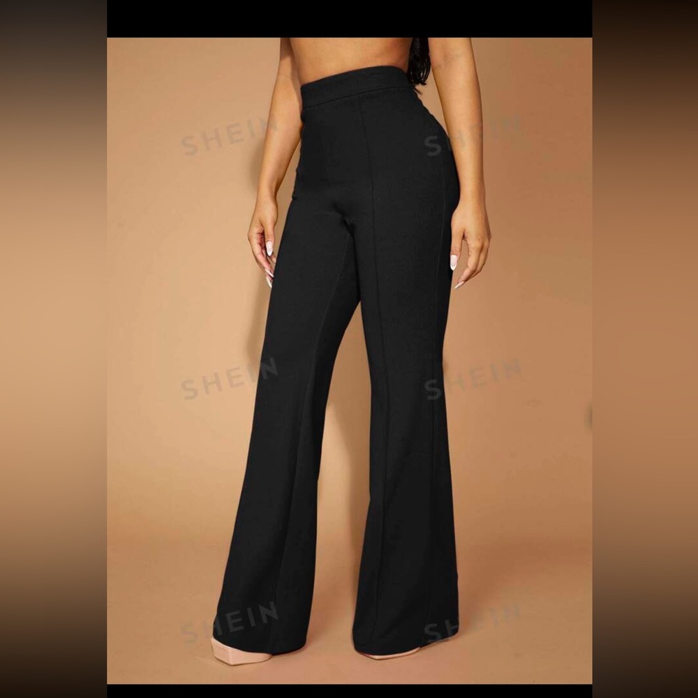 BUSINESS CASUAL DRESS PANTS BLACK L 8/10